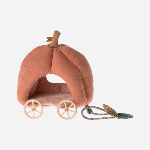 Maileg - Pumpkin Carriage Mouse