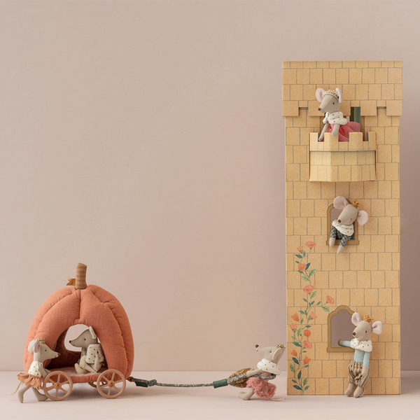 Maileg - Pumpkin Carriage, Mouse