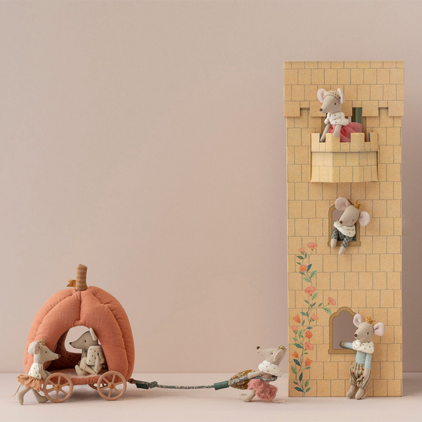 Maileg - Pumpkin Carriage Mouse