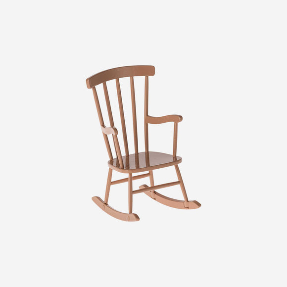 Maileg -  Rocking Chair for Mouse - Dark Powder