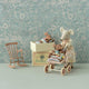 Maileg -  Rocking Chair for Mouse - Dark Powder