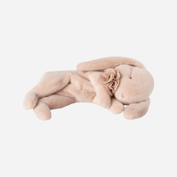 Maileg - Sleeping Bunny Plush, Small - Powder