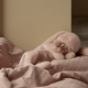 Maileg - Sleeping Bunny Plush, Small - Powder