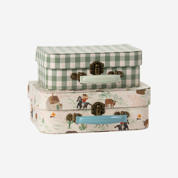 Maileg - Suitcase Set, 2pcs - Pony