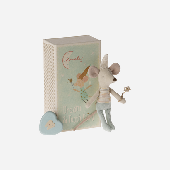 Maileg - Tooth Fairy Mouse, Little Brother in Match Box