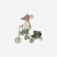 Maileg -  Tricycle Mouse, Big Brother - Mint