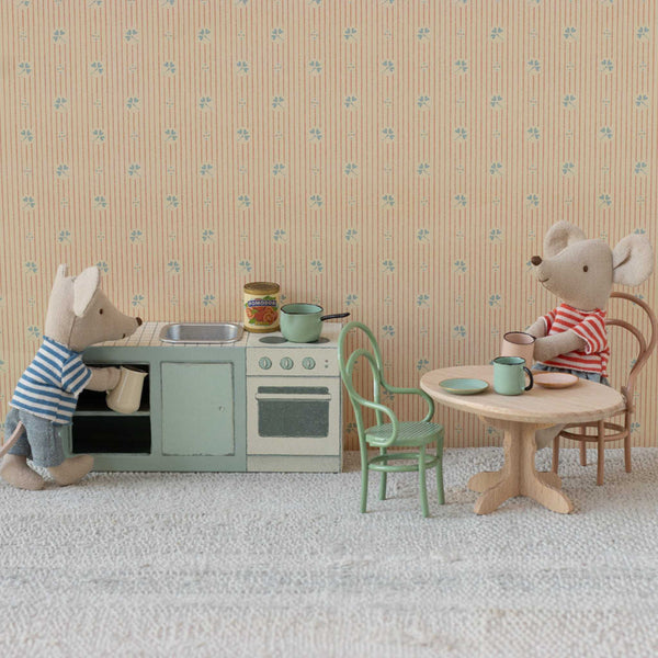 Maileg - Vintage Chair, Mouse - Mint