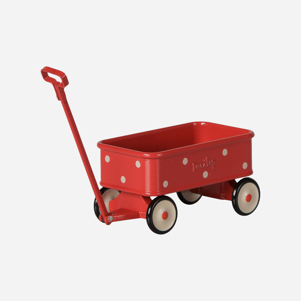 Maileg  - Wagon, Mouse - Red