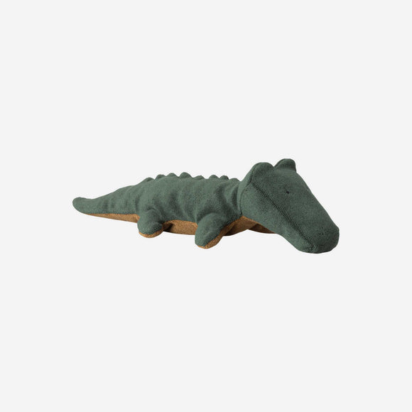 Mailge - Safari Friends, Crocodile, Small - Forest Green