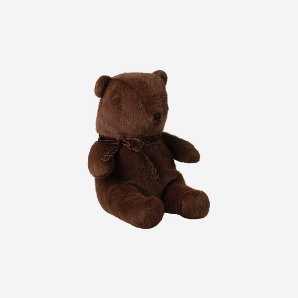 Mailge - Teddy Bear Plush, Medium - Dark Chocolate