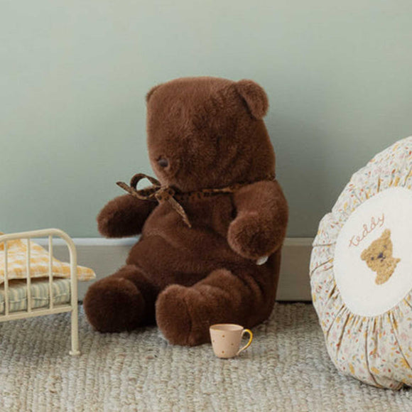 Mailge - Teddy Bear Plush, Medium - Dark Chocolate