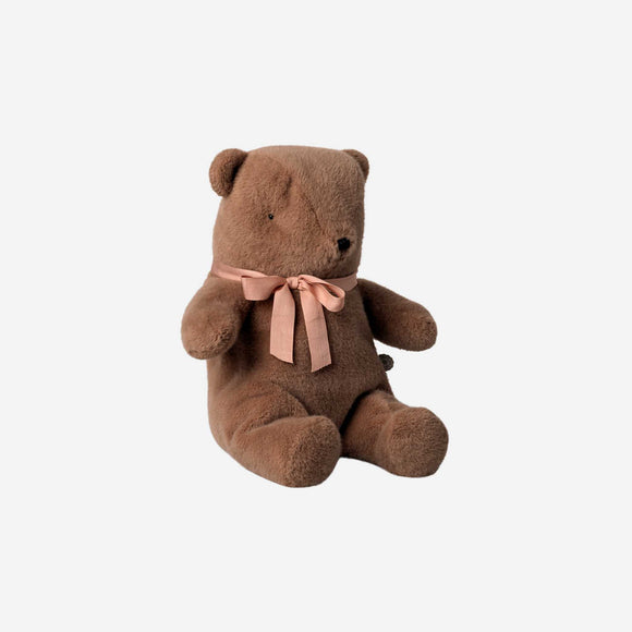 Mailge - Teddy Bear Plush, Medium - Soft Brown