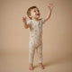 Makemake Organics - Organic Short Sleeve Zip Romper - Rodeo
