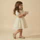 Makemake Organics - Organic Smocked Collar Dress - Butter Yellow