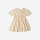 Makemake Organics - Organic Smocked Collar Dress - Butter Yellow