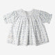 Makemake Organics - Organic Smocked Top & Shorts Set - Blue Vines