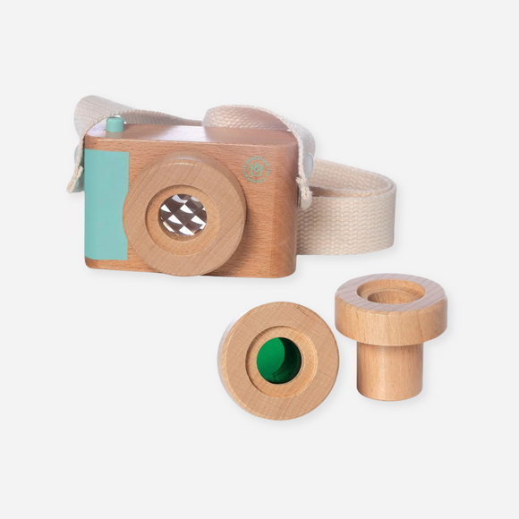 Manhattan Toy - Natural Historian Wooden Toy Camera