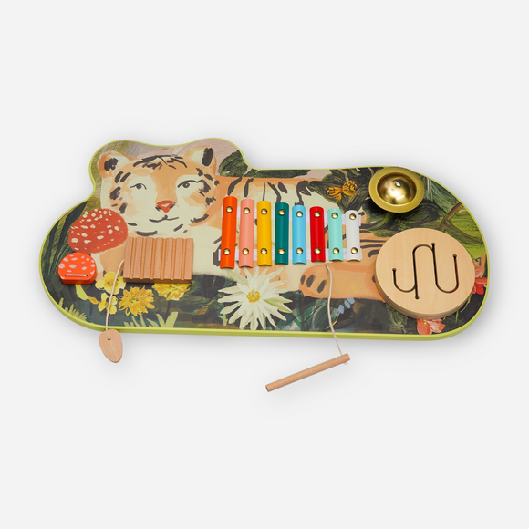 Manhattan Toy - Tiger Tunes Wooden Activity Toy
