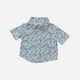 Mebie Baby - Palm Tree Linen Button Up Shirt