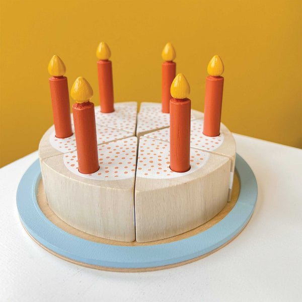 Mentari - Wooden Party Cake Toy