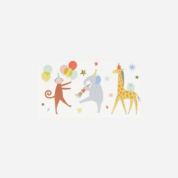 Meri Meri - Animal Parade Temporary Tattoos
