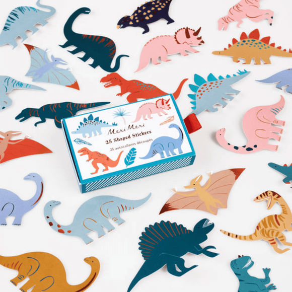 Meri Meri - Dinosaur Shaped Stickers