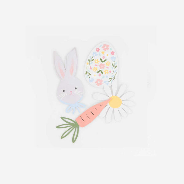 Meri Meri - Easter Themed Shaped Stickers