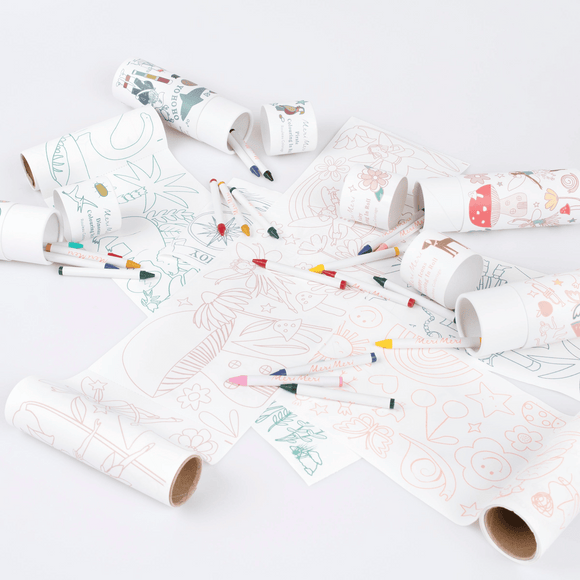 Meri Meri - Fairy Coloring Roll