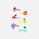 Meri Meri - Fruit Hair Clips