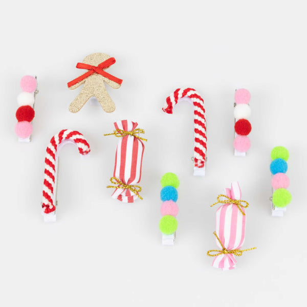 Meri Meri - Gingerbread House Hair Clips