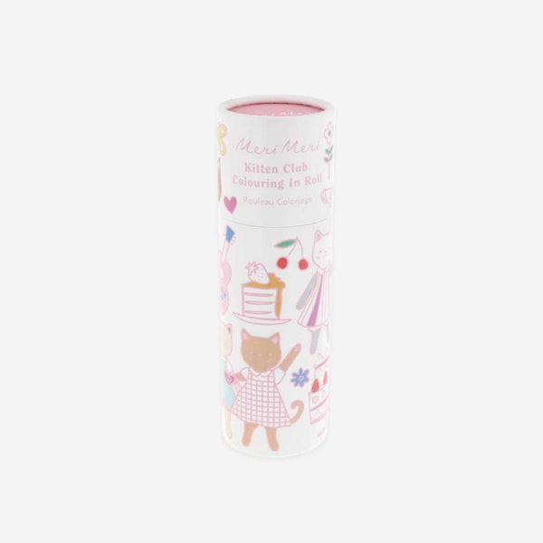 Meri Meri - Kitten Club Coloring Roll + Crayons