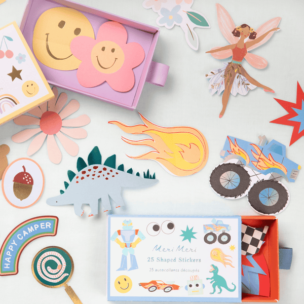 Meri Meri - Toybox Icon Shaped Stickers