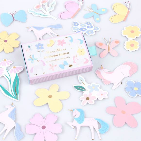 Meri Meri - Unicorn Shaped Stickers