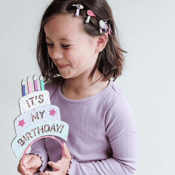 Mimi & Lula - Birthday Theme Mini Clips - Set of 4