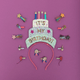 Mimi & Lula - Birthday Theme Mini Clips - Set of 4