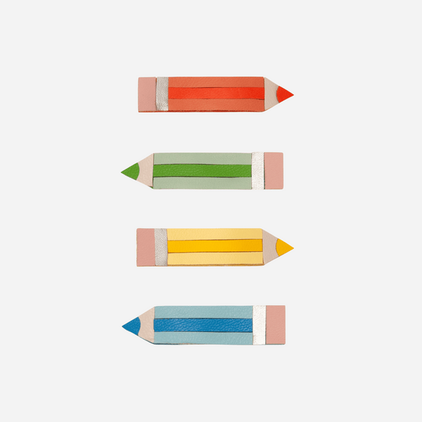 Mimi & Lula - Coloring Pencil Clips - Set of 4