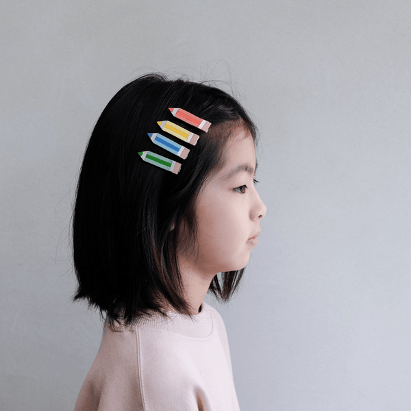Mimi & Lula - Coloring Pencil Clips - Set of 4