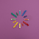 Mimi & Lula - Coloring Pencil Clips - Set of 4