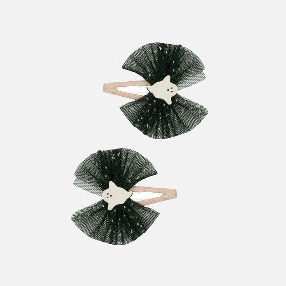 Mimi & Lula - Ghoulish Ghost Tulle Clips