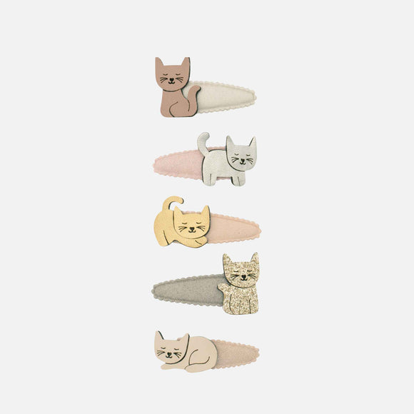 Mimi & Lula - Kitty Cat Mini Clic Clacs - Set of 5