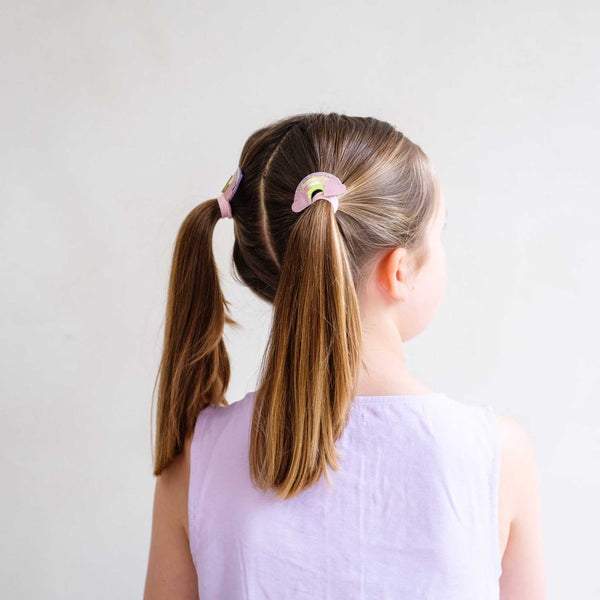 Mimi & Lula - Rainbow Sparkle Clic Clac Hair Clips