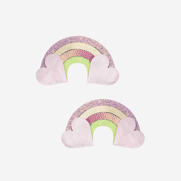 Mimi & Lula - Rainbow Sparkle Clic Clac Hair Clips