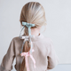 Mimi & Lula - Summer Stripes Bow Scrunchies - Set of 4