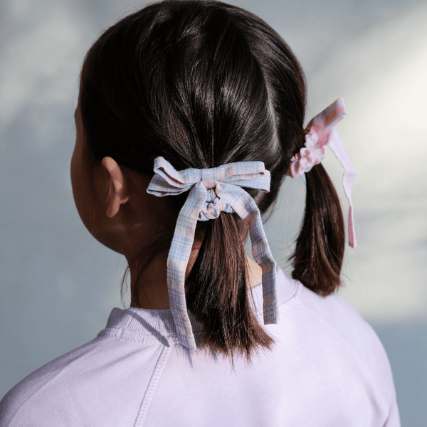 Mimi & Lula - Summer Stripes Bow Scrunchies - Set of 4