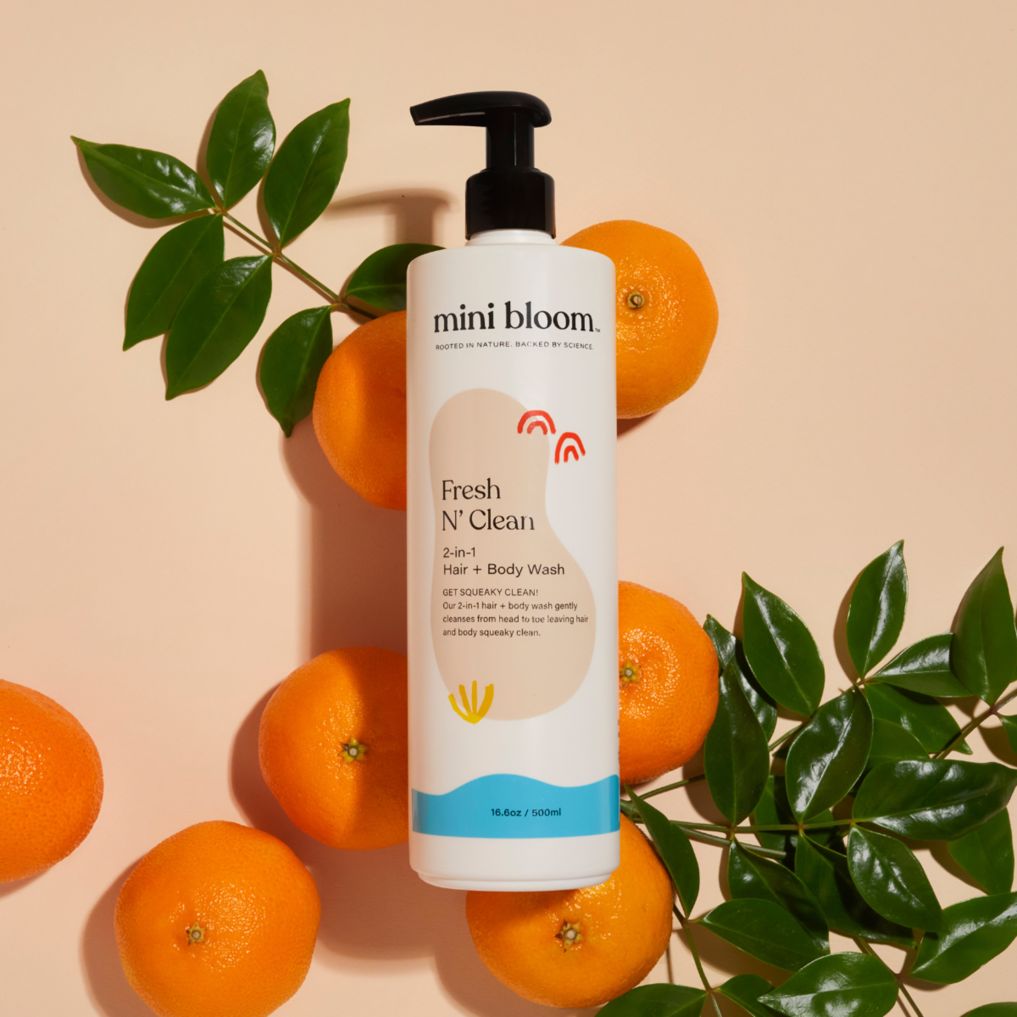 Clean Bloom Mini Bloom - Fresh N' Clean 2-in-1 Hair + Body Wash – Dearly