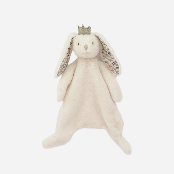 Mon Ami - Faith Princess Bunny Lovey Security Blanket