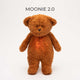 Moonie - Moonie Organic Humming Bear with Lamp - Caramel