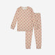 Motette - Bamboo Kids Pajama Set - Holiday Trellis