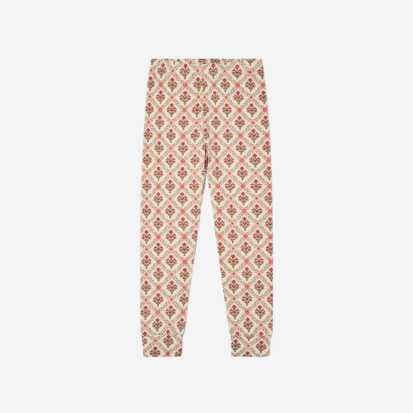 Motette - Bamboo Kids Pajama Set - Holiday Trellis