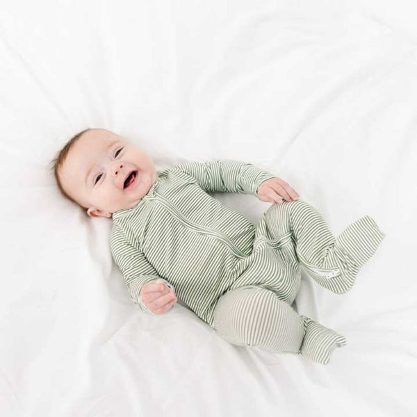 Motette - Bamboo Sleeper - Evergreen Stripe